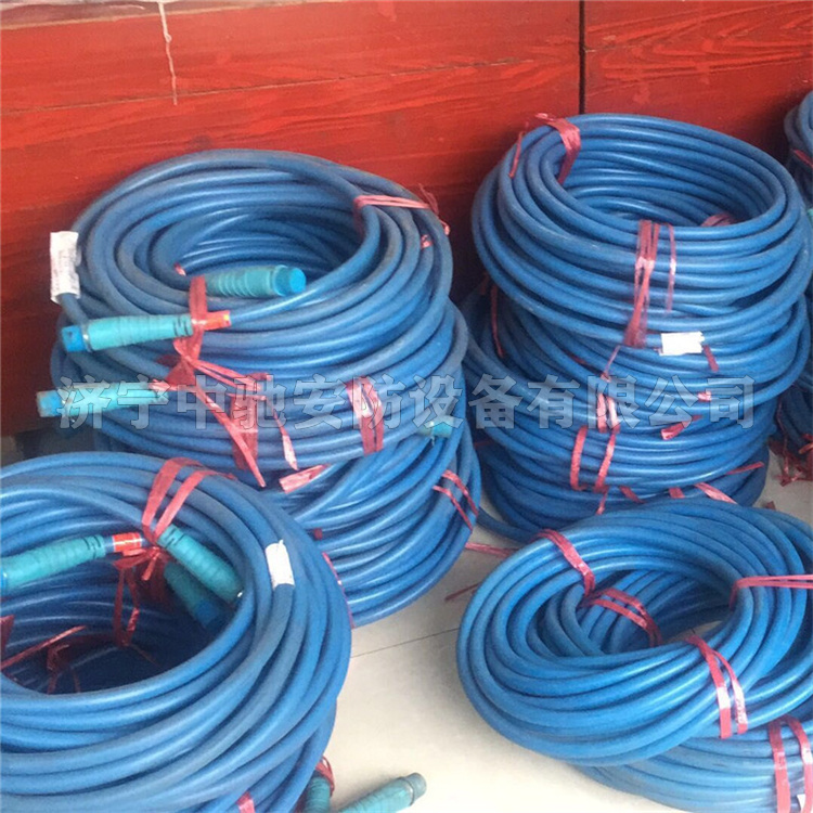 LCYVB-7-1鋼絲編織橡膠護(hù)套連接器100米礦用拉力閉鎖電纜|山東大齊通信電子有限公司