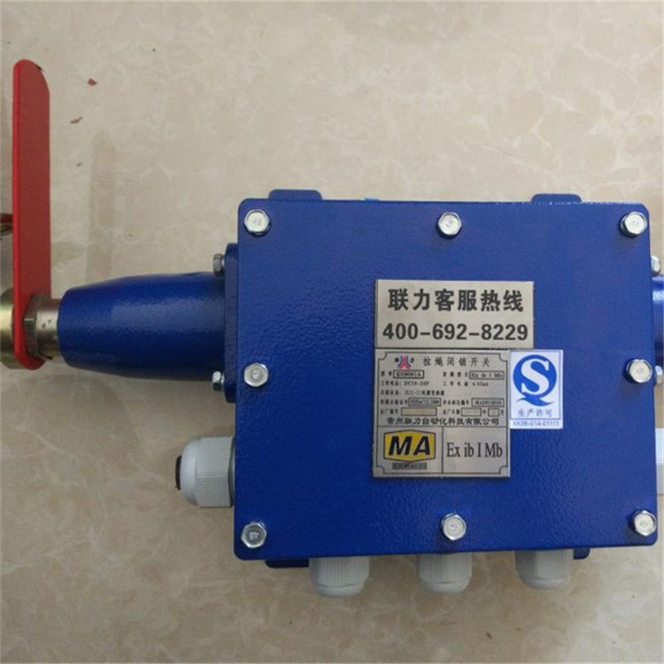 KG9001A-Z拉繩閉鎖開關 煤礦井下用監(jiān)控系統(tǒng)配置